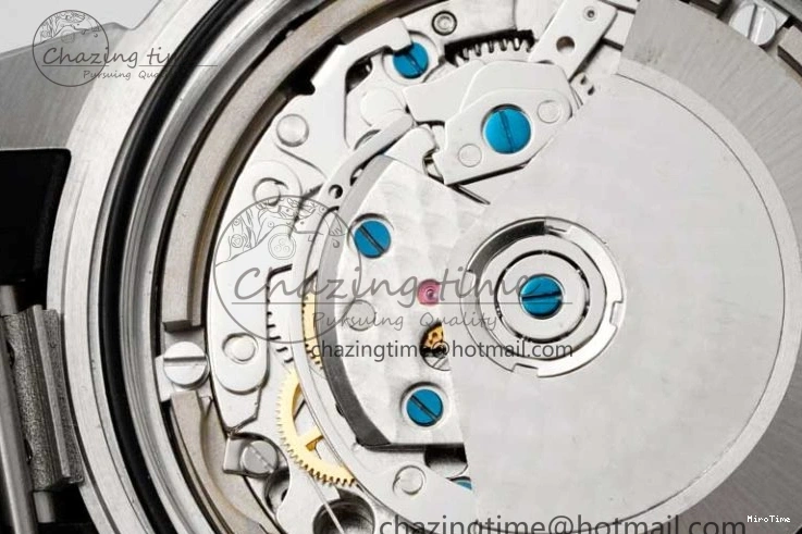 MIROTIME 0425 Aquatimer Chrono SS RSF 1:1 Best Edition Black Dial on Black Rubber Strap A EyeCatching 7073